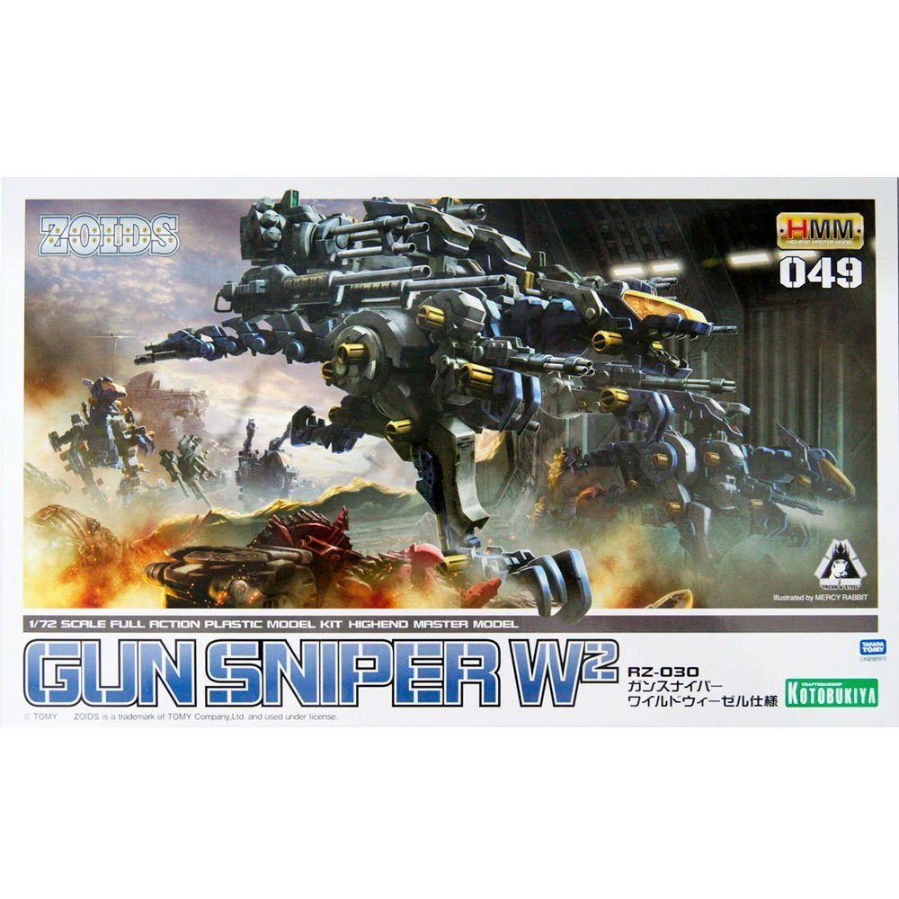 KOTOBUKIYA ZOIDS RZ-030 GUN SNIPER W2 1/72 KOTOBUKIYA ZOIDS RZ-030 GUN SNIPER W2 1/72